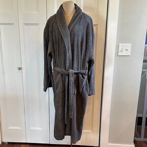 Linum Home Gray Bathrobe